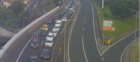 Acidente na via rápida