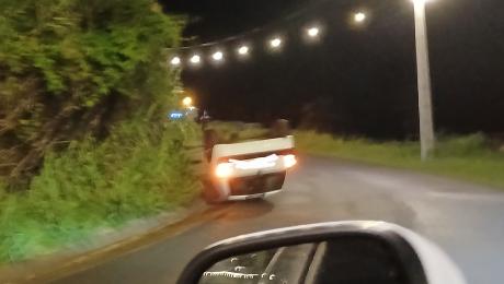 Capotamento no Caniço