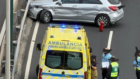 Acidente na via rápida