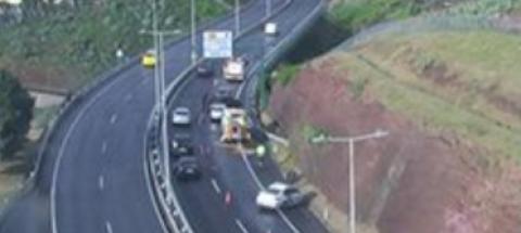 Há novas informações do acidente que fechou a via rápida