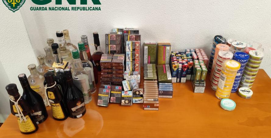 GNR apreende mercadorias avaliadas em mais de 11 mil euros