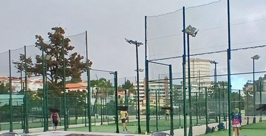 Praticante de padel ferido na Quinta Magnólia