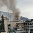 Grande incêndio numa casa no Funchal