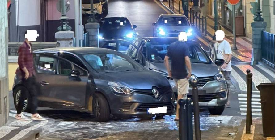 Acidente no Funchal