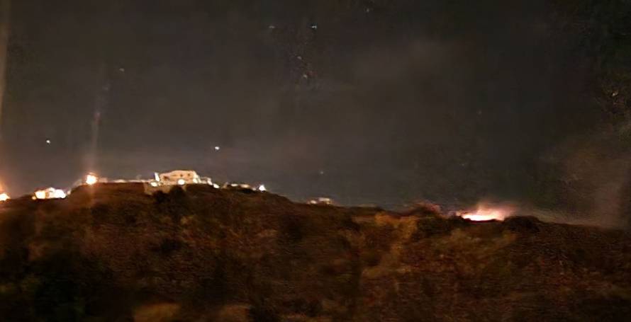 Incêndio na Calheta