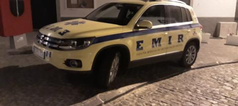 Homem sofre paragem cardiorrespiratória