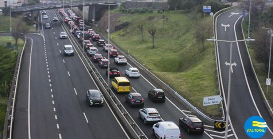 Acidente na via rápida