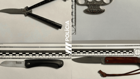 Dois homens detidos com quatro armas, duas delas proibidas, e com droga
