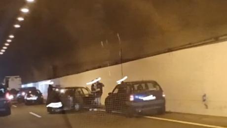 Acidente na via rápida