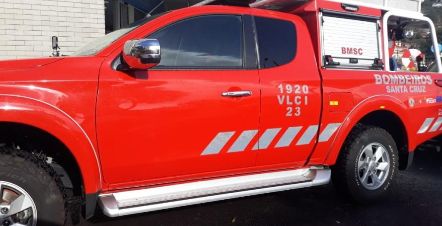 Incêndio numa casa