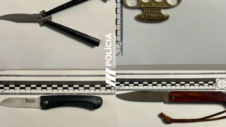 Dois homens detidos com quatro armas, duas delas proibidas, e com droga