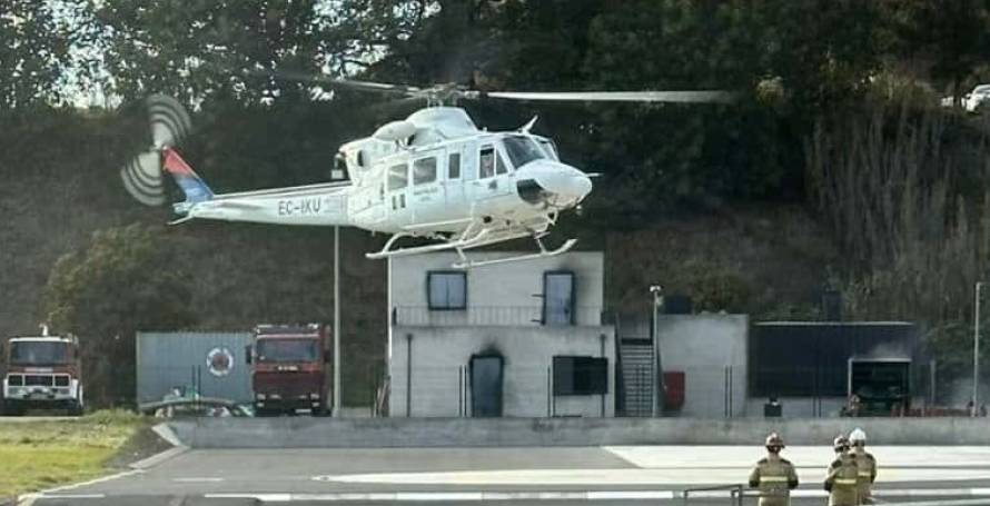Helicóptero e três corporações mobilizadas para incêndio