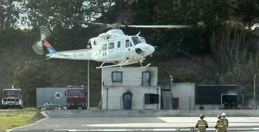 Mais um incêndio em Câmara de Lobos; helicóptero mobilizado
