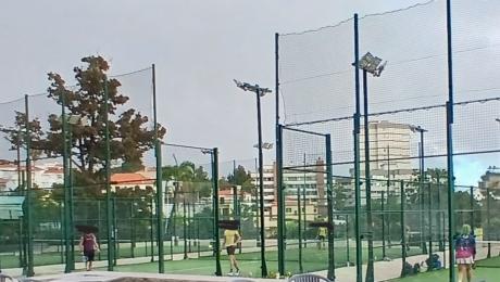 Praticante de padel ferido na Quinta Magnólia