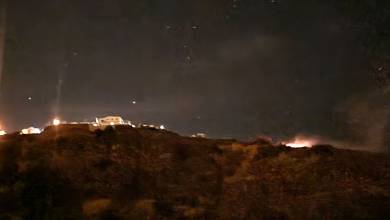 Incêndio na Calheta