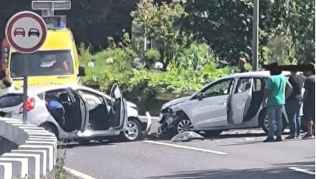 Vários feridos no grave acidente na Serra de Água