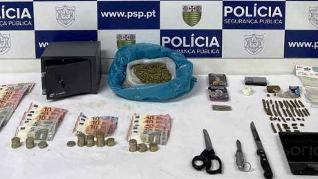 Detido jovem com 19 anos com quase 500 doses de droga