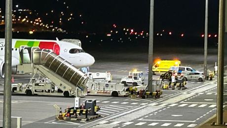 Avião da tap faz aterragem de emergência