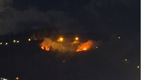 Incêndio no Porto Moniz
