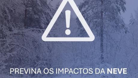 Proteção Civil deixa avisos para cuidados a ter na condução com a queda de neve