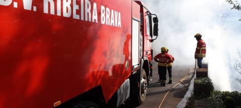 Incêndio na Ribeira Brava