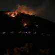 Continua a alastrar o incêndio nas serras da Ribeira Brava