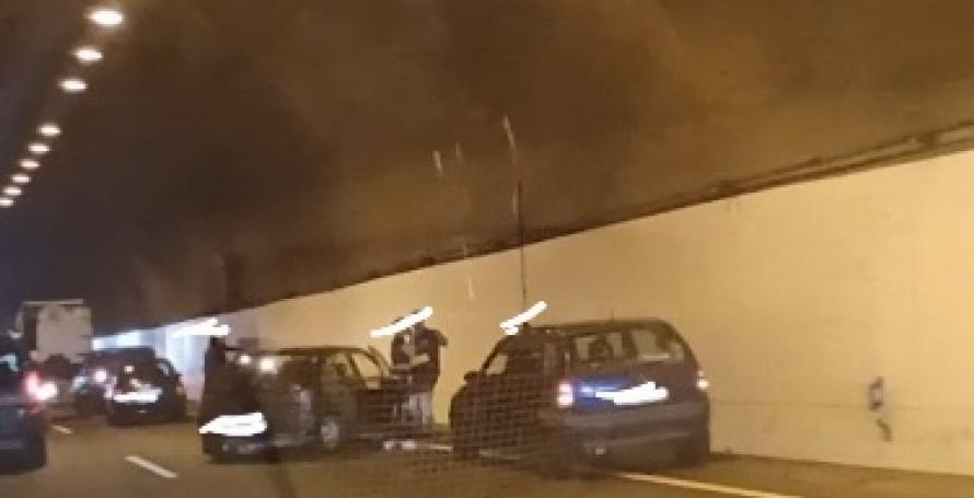 Acidente na via rápida