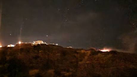 Incêndio na Calheta