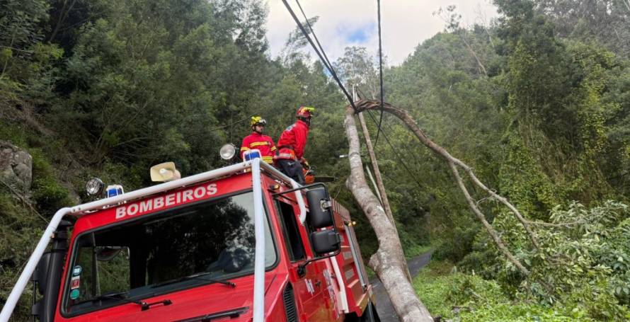 Bombeiros conseguem desobstruir acesso ao Curral dos Romeiros após três horas de intervenção
