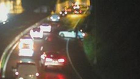 Acidente na via rápida no Caniço