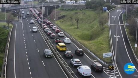 Acidente na via rápida