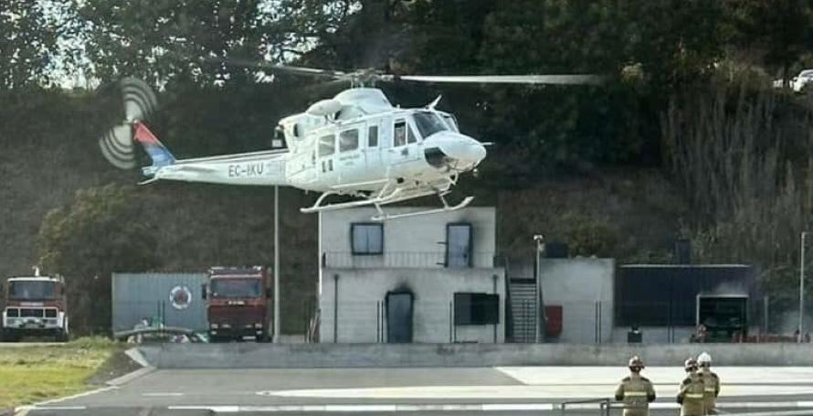 Incêndio ativo na Calheta mobiliza helicóptero e três corporações de bombeiros